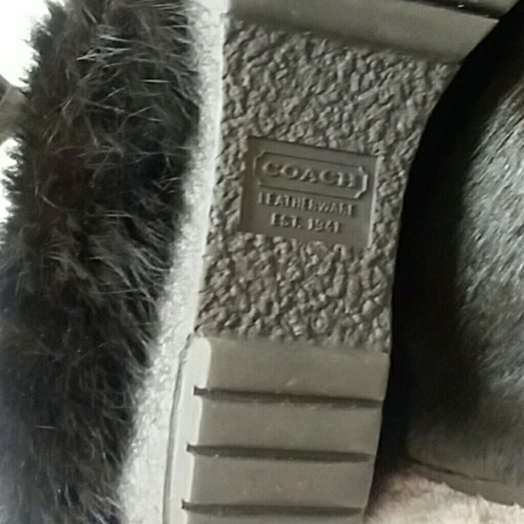 COACH MADE IN ITALY BOOTS - Picture 3 of 6
